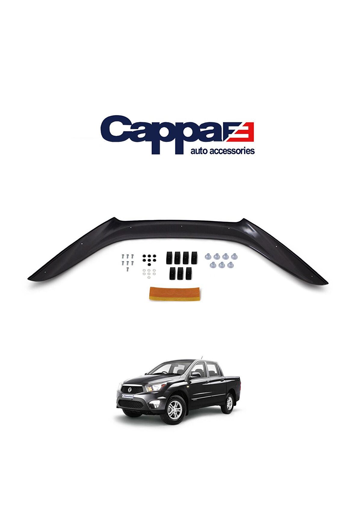 Ssangyong Korando / Actyon Ön Kaput Koruyucu Rüzgarlığı 2012- Yıl