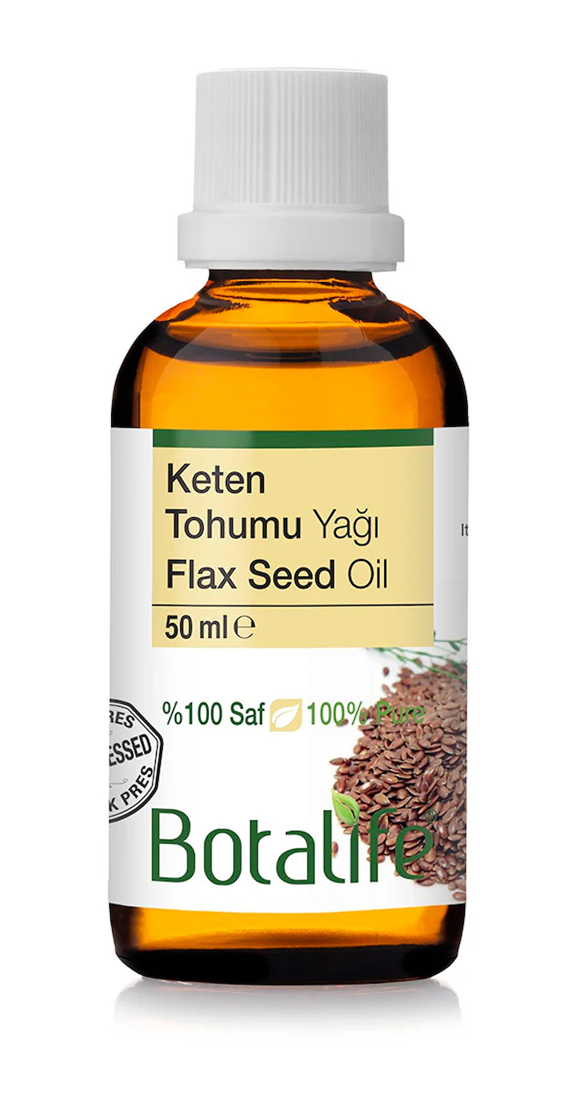 Botalife Saf ve Doğal Keten Tohumu Yağı 50ml