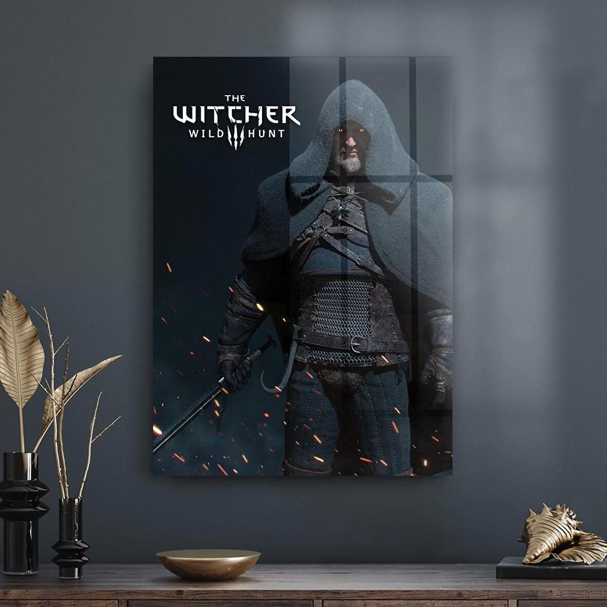 Decovetro Cam Tablo The Witcher Poster