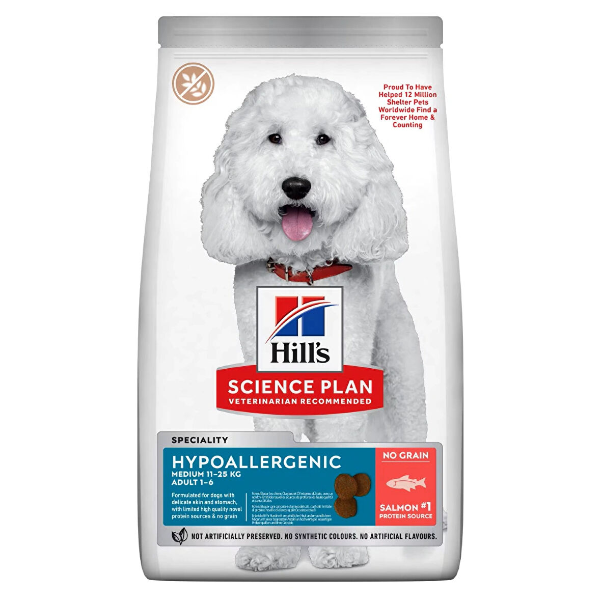 Hill’s Science Plan Hypoallergenic Orta Irk Yetişkin Köpek Maması 12 Kg (SKT:08.25)