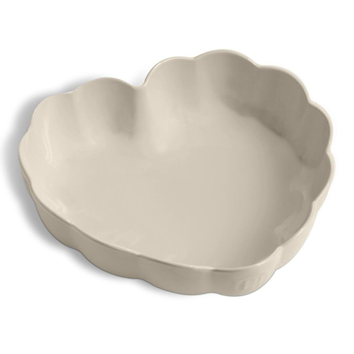 Emile Henry 026153 Madeleine Krem Kalp Fırın Kabı 6,5 x 24,5 x 26,5 cm