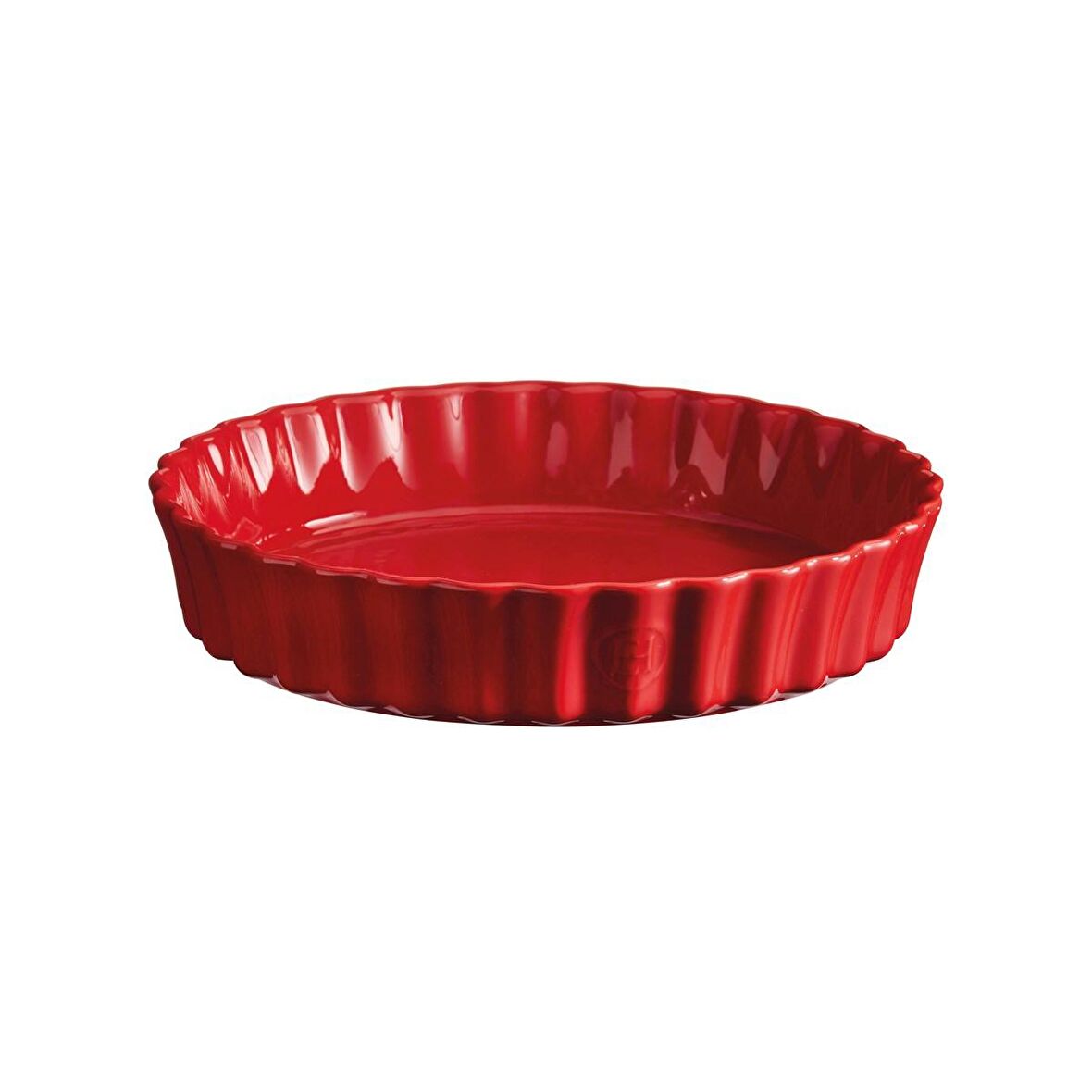 EH Tart-Börek-Flan Kabı Yuvarlak 28 cm Kırmızı/Burgundy -346028