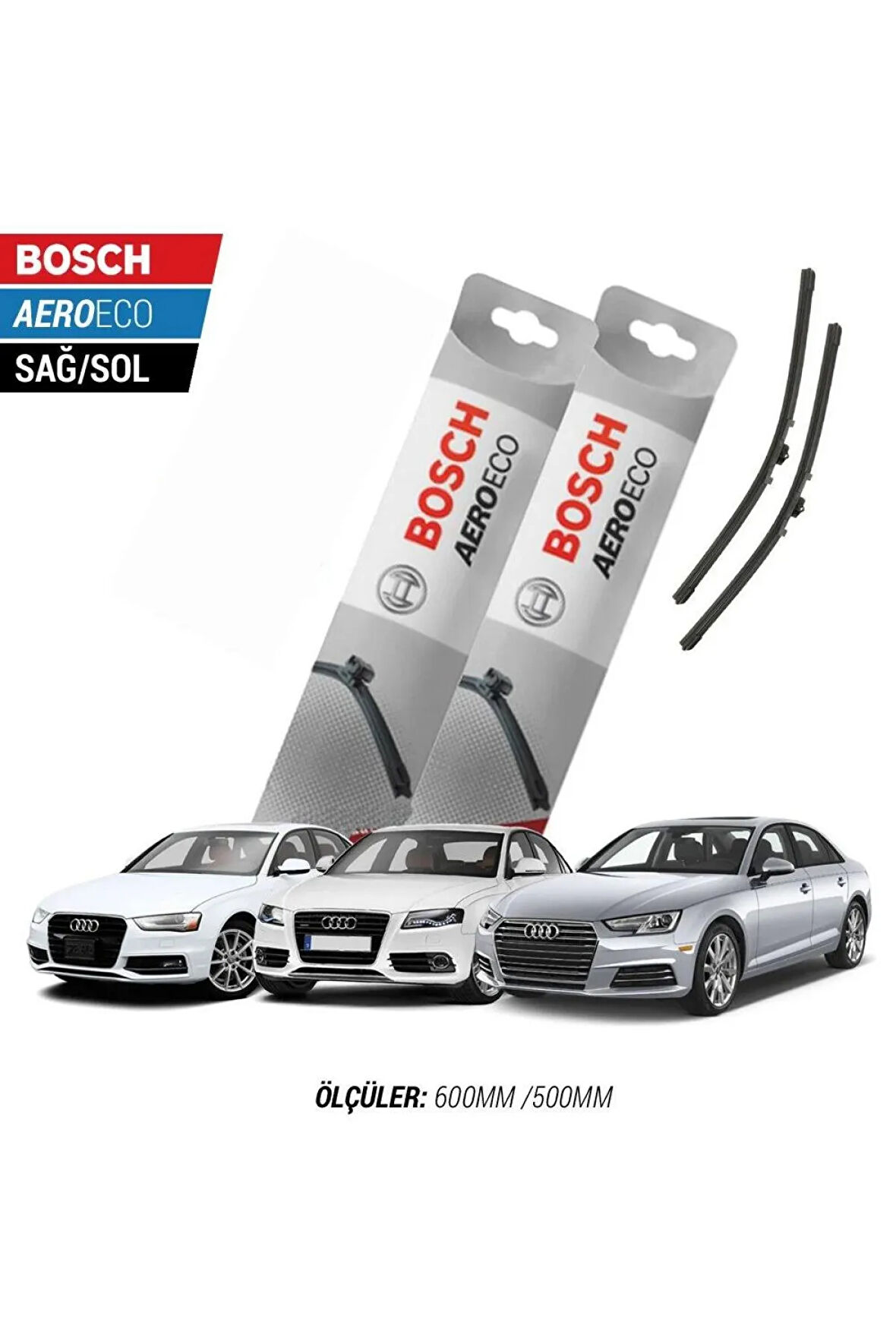 Audi A4 2015 Model Bosch Aeroeco Muz Silecek Takımı