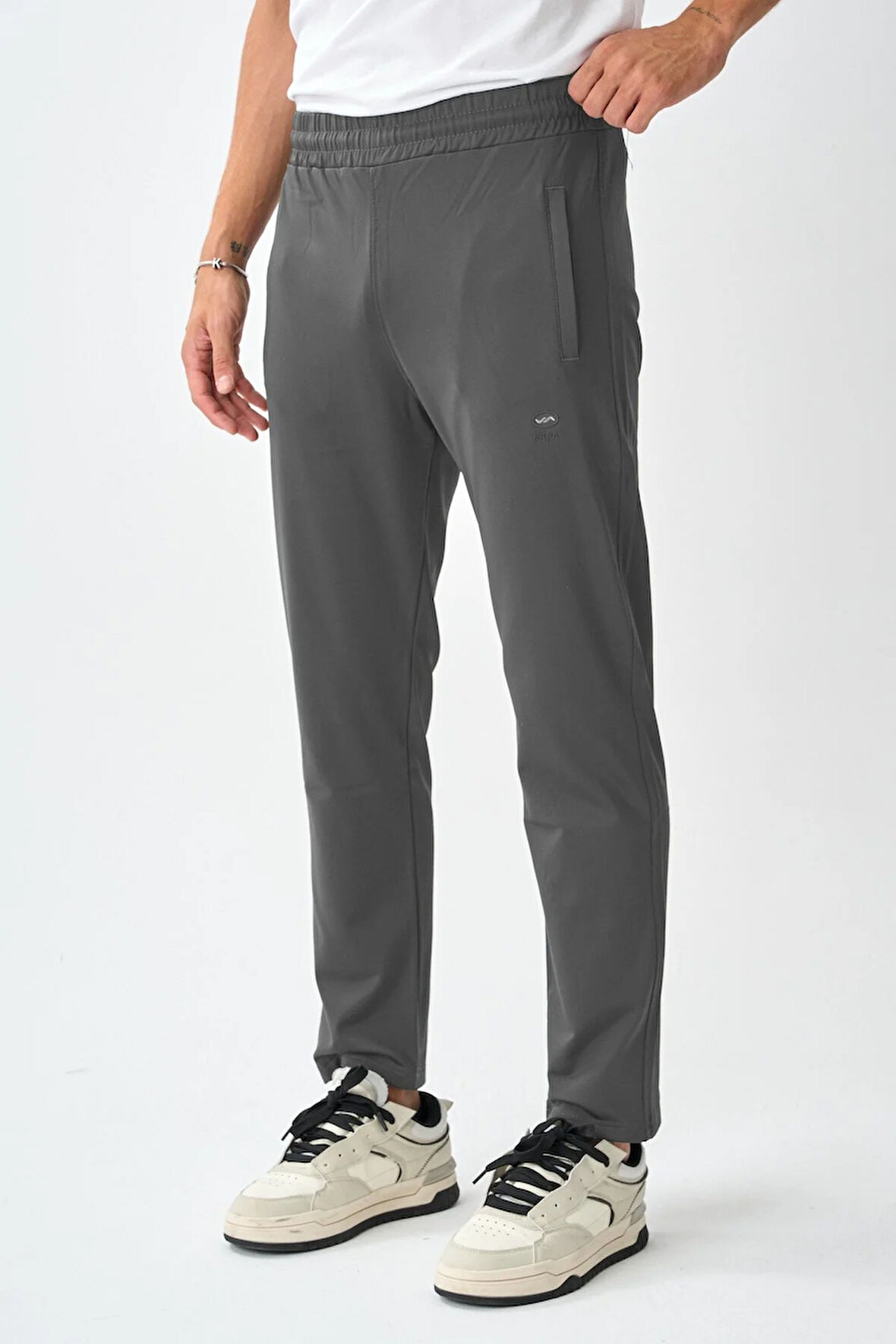 Erkek Dalgıç Kumaş Standart Kalıp Eşofman Alt - E220-45