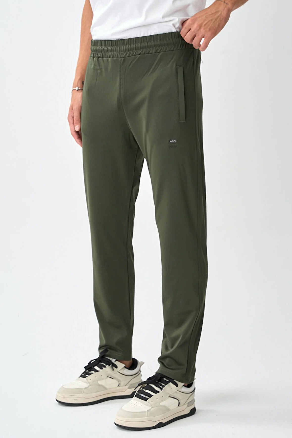 Erkek Dalgıç Kumaş Standart Kalıp Eşofman Alt - E220-27