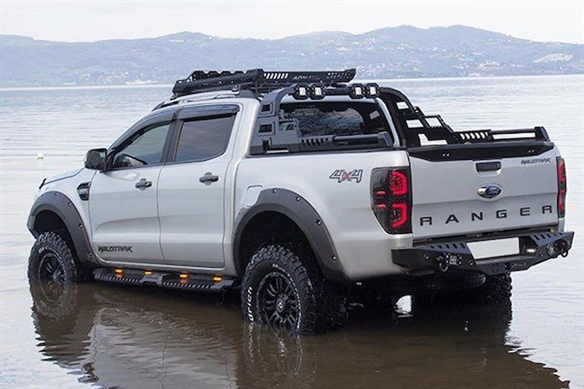 Mitsubishi L200 2019+ Işıklı Roll Bar Uyumlu Aqm-X10