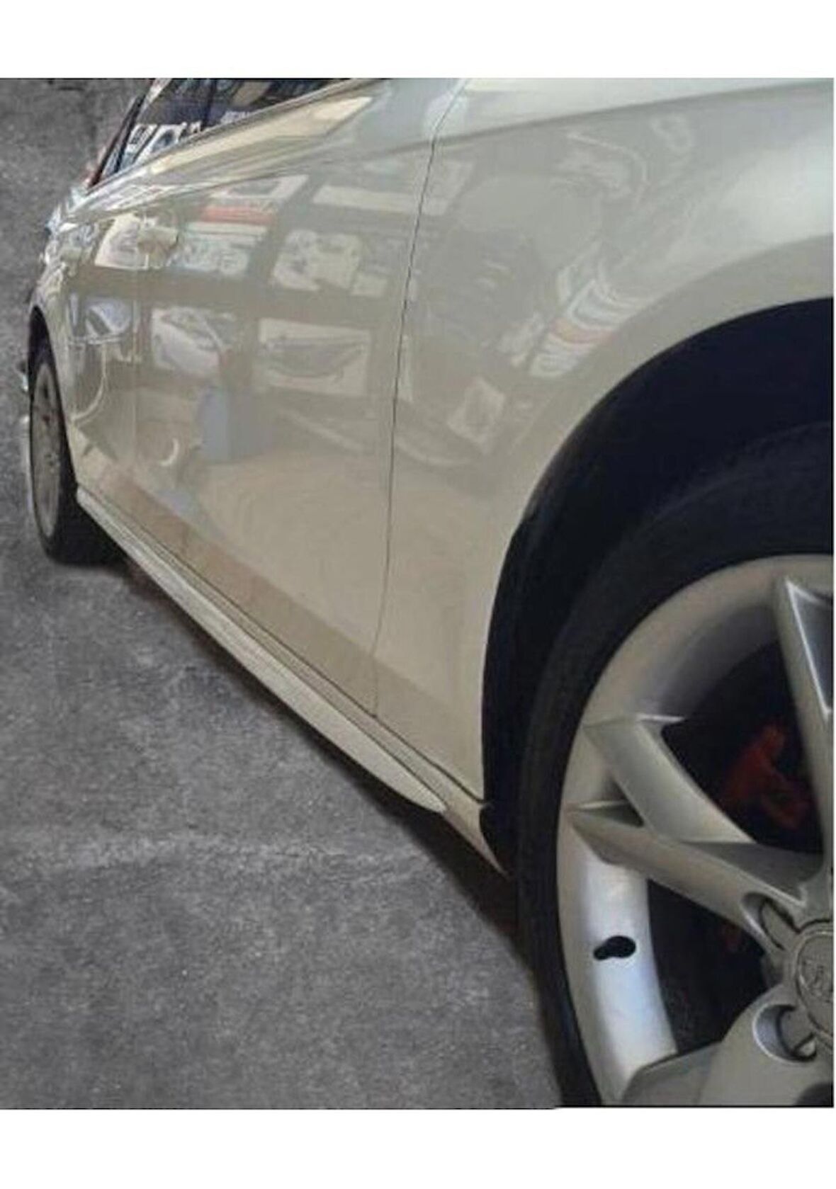 Audi A4 S-Line Yan Marşpiyel 2008-2016 Model Boyalı