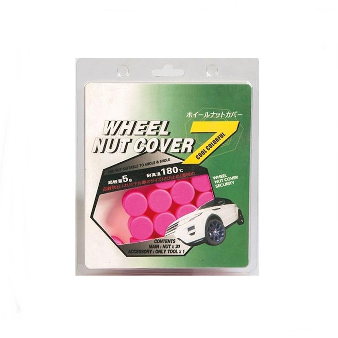 Bijon Kılıfı Silikonlu 17Mm 20'Li Pembe / Jtsk41