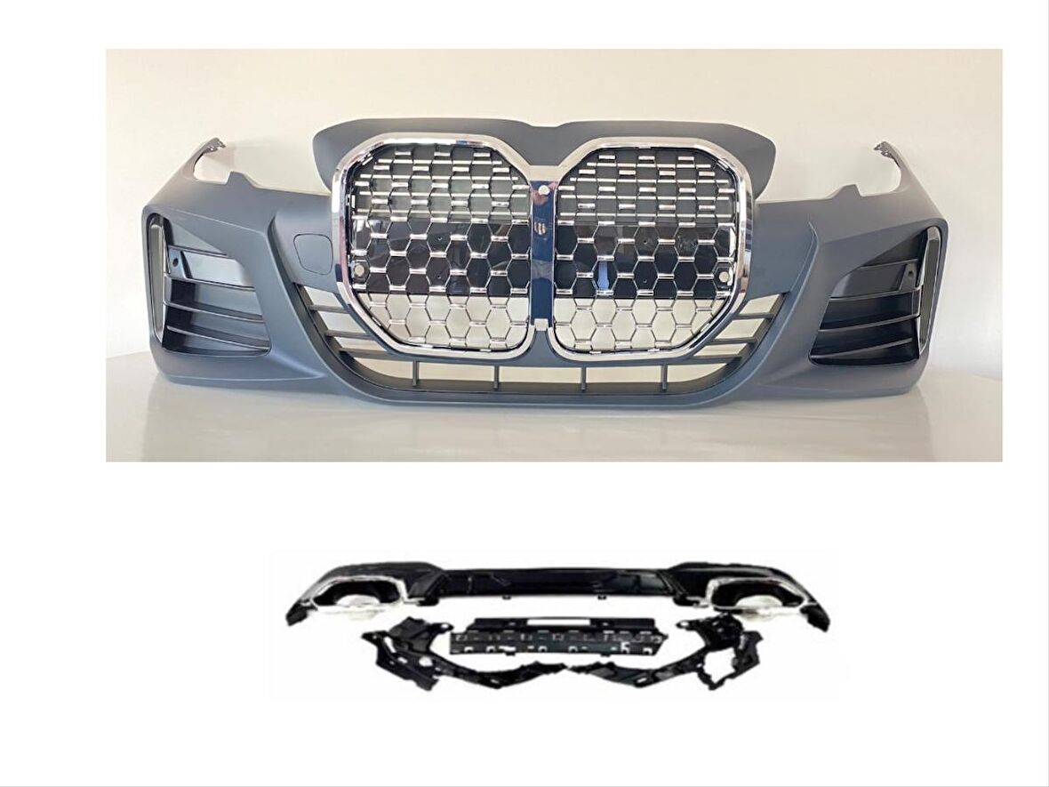 Bmw 3 Serısı G20 İçin G22 Dönüşüm Body Kıt (Krom Cercevelı)