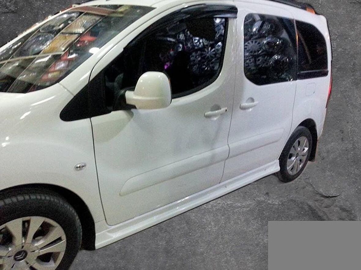 Citroen Berlingo Yan Marşpiyel Tepee Nikelajlı