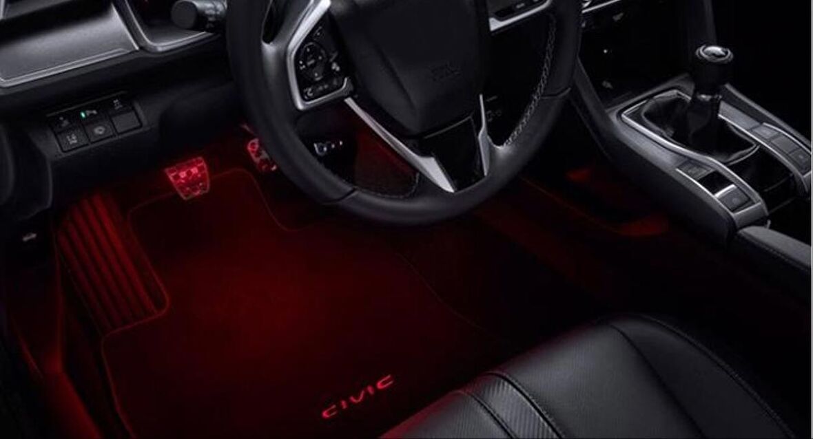 Honda Cıvıc Fc5 2016-2020 Aydınlatma Pakedı Kırmızı