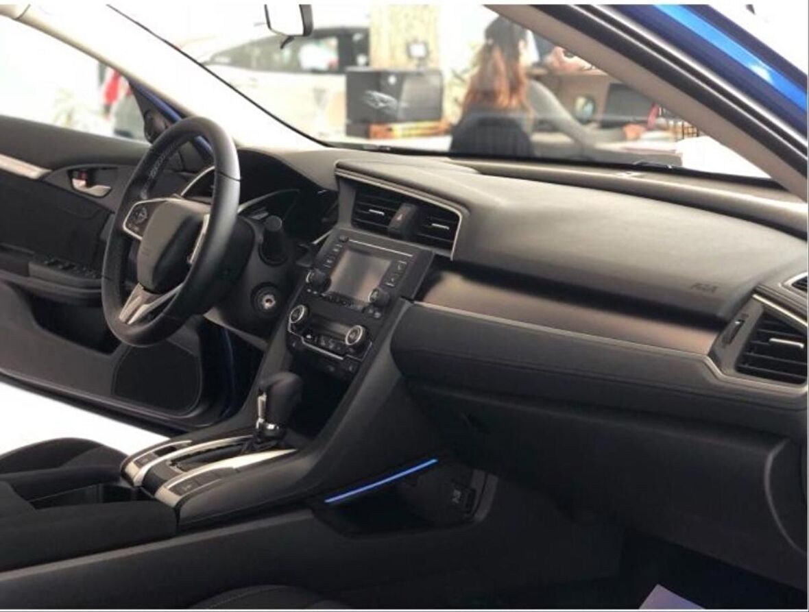 Honda Cıvıc Fc5 2016-2020 Vıtes Konsol Aydınlatma - Mavı