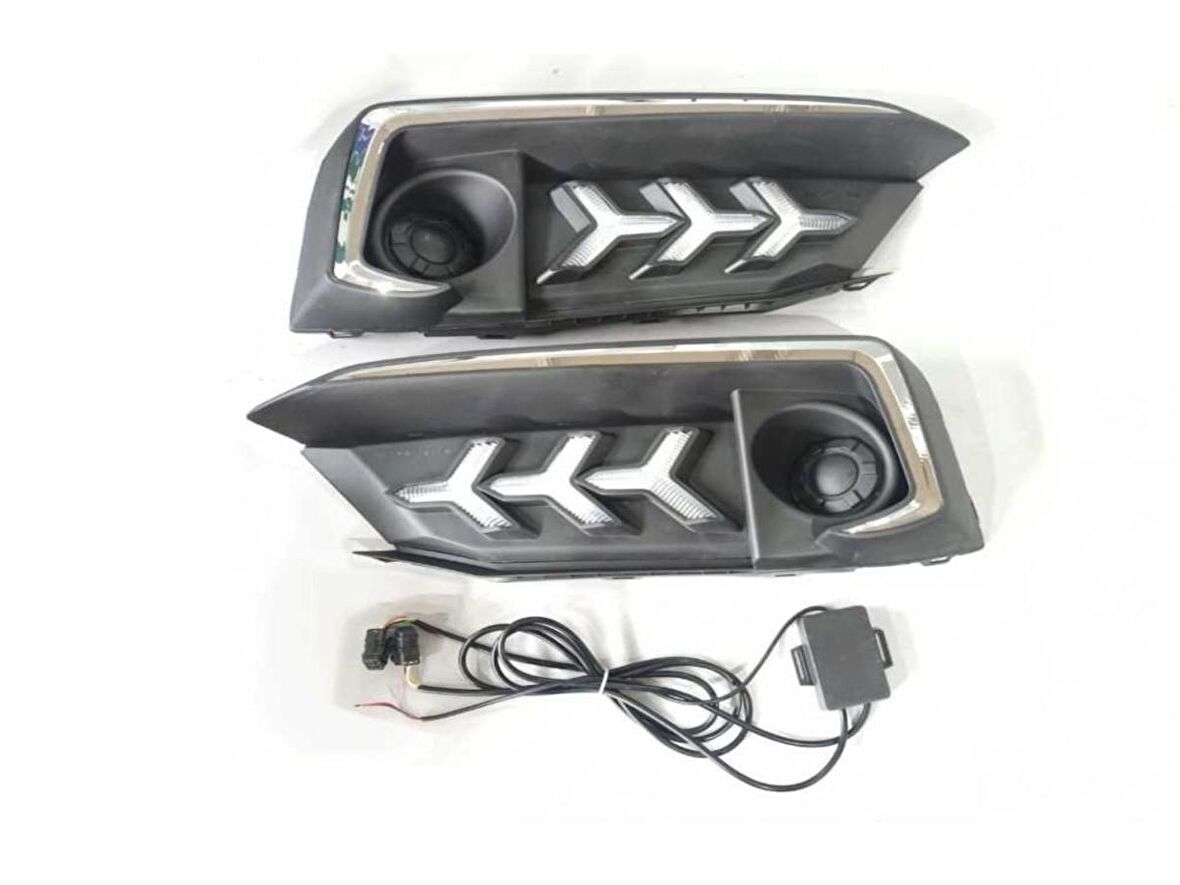 Honda Cıvıc Fc5 2019+ Ön Sıs Ledı Makyajlı Kasa Agaç Model Hareketlı