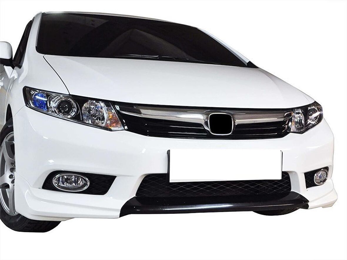 Honda Civic 9 Ön Tampon Altı (Mugen Md) Fiber 2012-2015