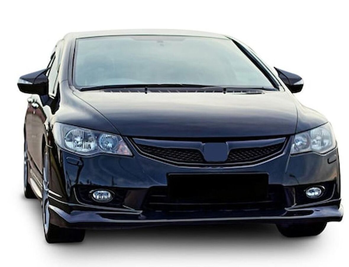 Honda Civic Fd6 (2006.2011) Yarasa Ayna Kapağı (Parlak Siyah)