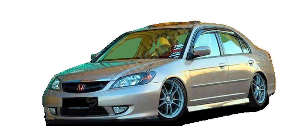 Honda Civic Vtec 2 (2001 - 2006)  Marşpiyel Seti (Plastik)