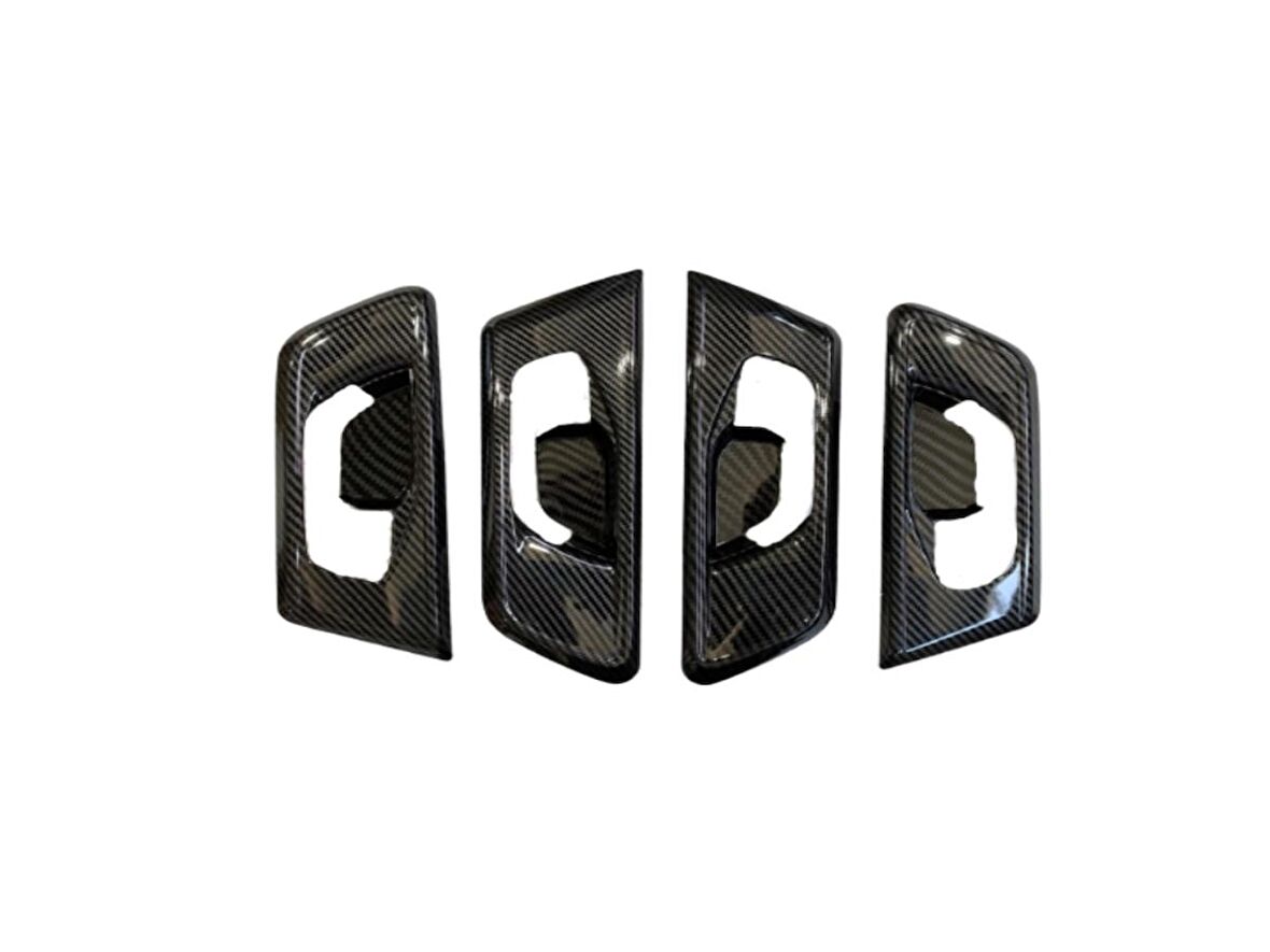 Honda Cr-V 2018-2021 Ic Kapı Açma Kolu Kaplaması Karbon
