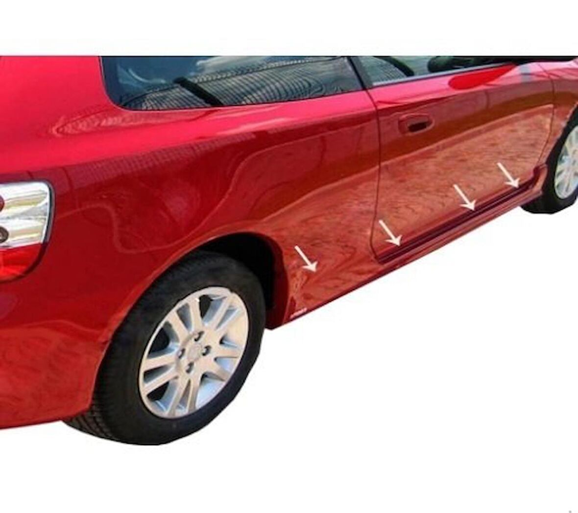 Honda Euro Civic Marşpiyel 2 Prç (Typ-R Md) Fiber 2001-2006