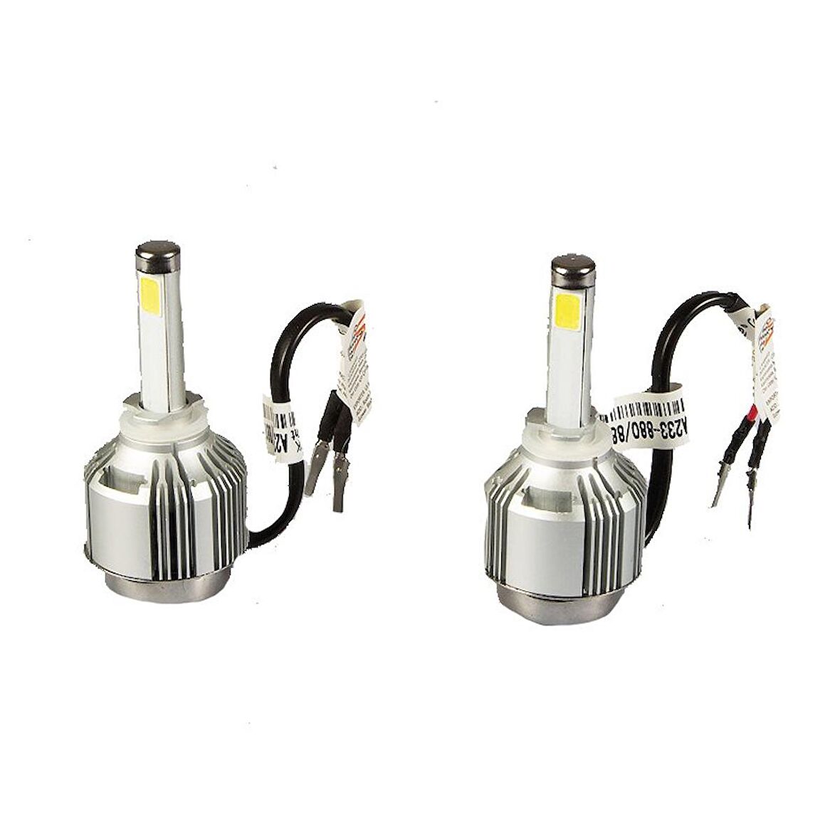 Led Far Ampulü Çift Renk Mavi/Beyaz H27-36W-4800Lm-12V / Laam493