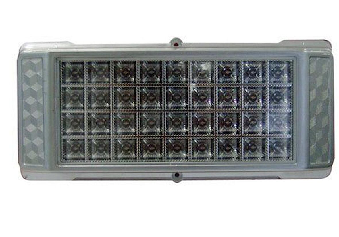 Ledli Tavan Lambası 24V Mavi 36 Led/ Latv17-1-24