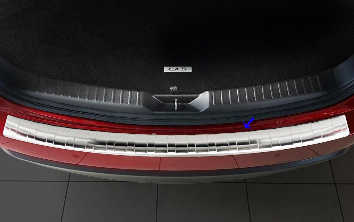 Mazda Cx-5 Krom Arka Tampon Eşiği 2013 Üzeri