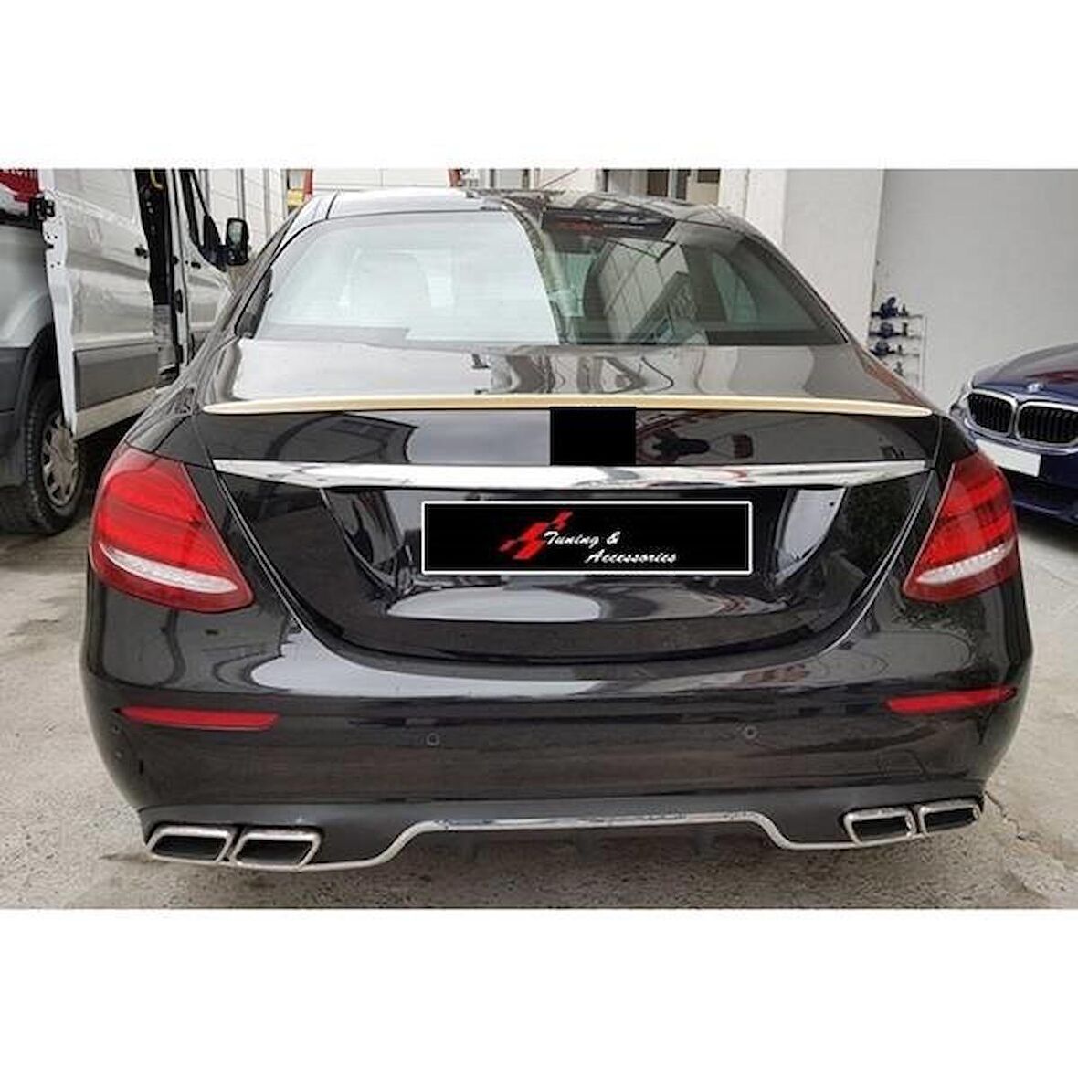 Mercedes C Serisi W205 Spoiler (2017 Sonrası) Boyasız
