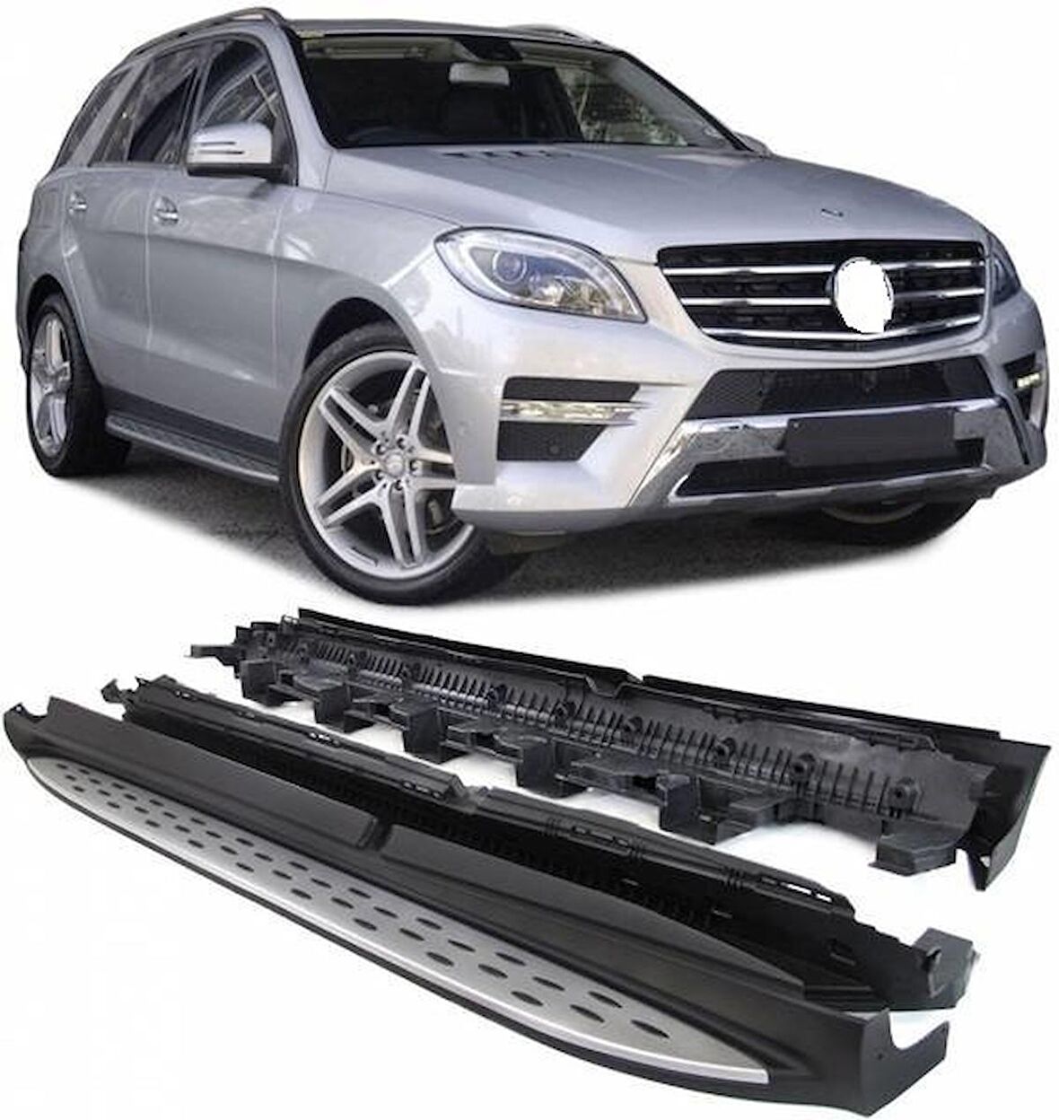 Mercedes Ml W166 Yan Basamak 2012- Sıde Step Bmw Style