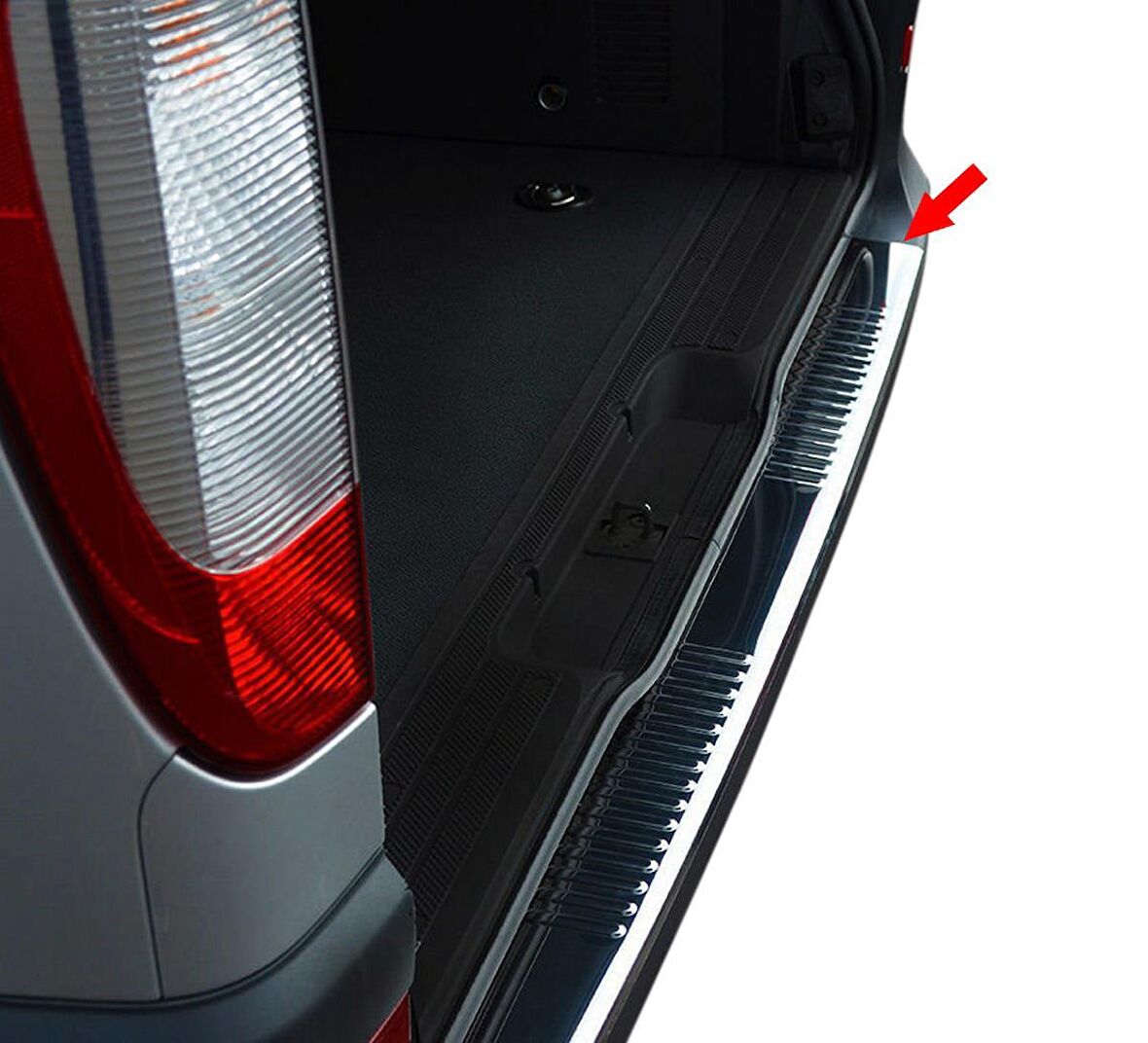 Mercedes Viano W639 Krom Arka Tampon Eşiği 2004-2014