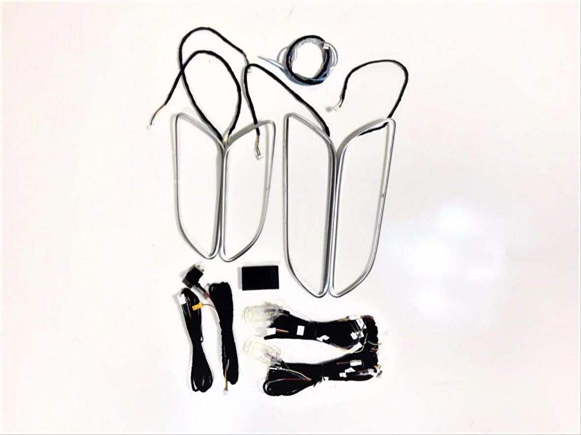 Mercedes W176 A & W117 Cla  & Gla 64 Renk Ambıans Aydınlatma - Aplıkasyon Kontrollu