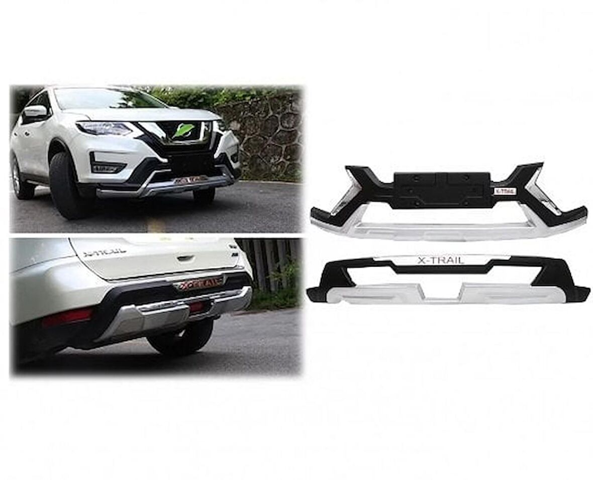 Nissan Xtrail Ön Arka Tampon Koruma (2017-2020)