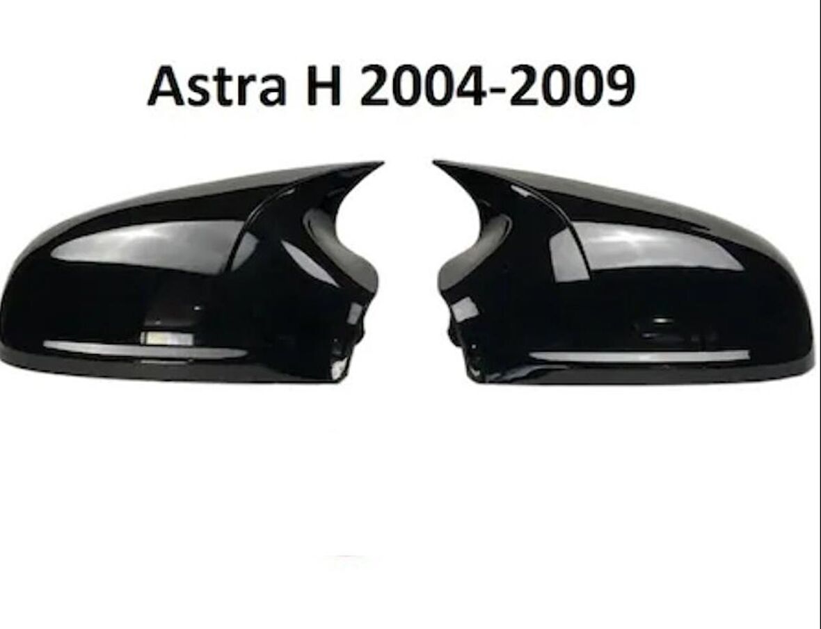 Opel Astra H (2004-2009) Batman Yarasa Ayna Kapağı (Parlak Siyah)