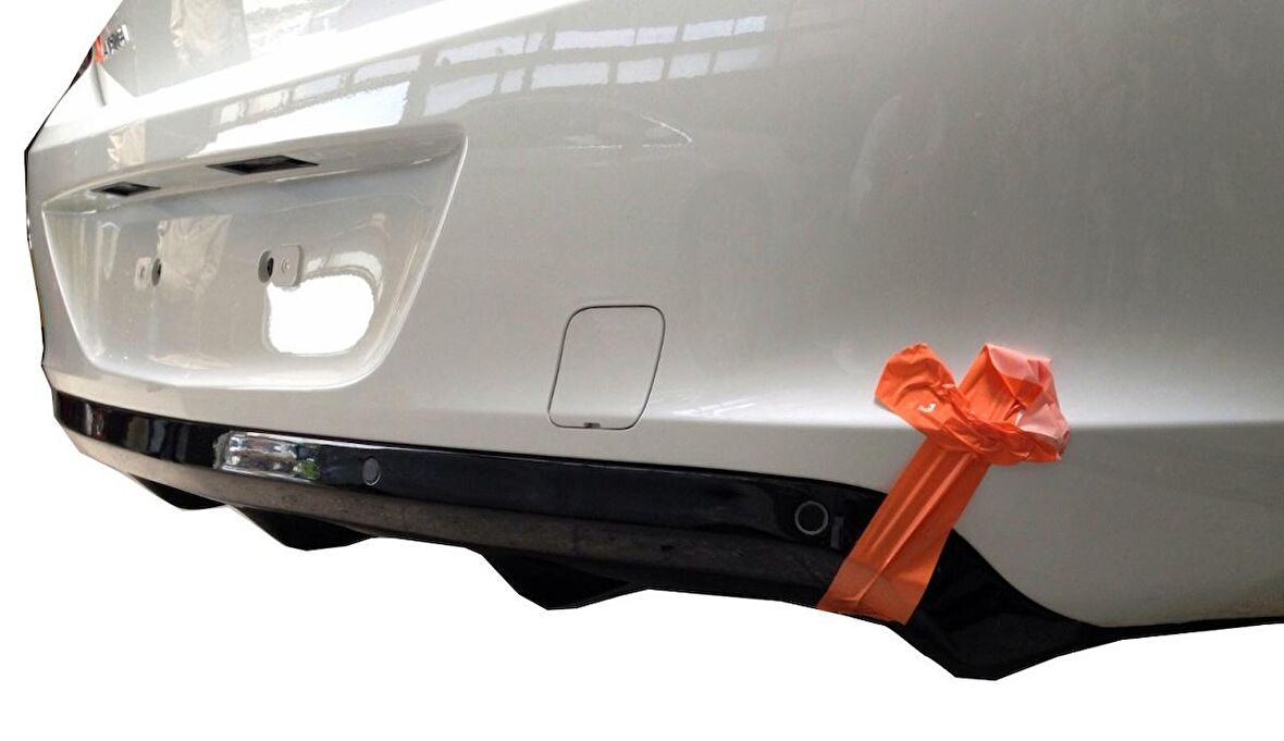 Opel Astra J Sedan 2013 Sonrası Arka Tampon Eki - Difüzör (Plastik)