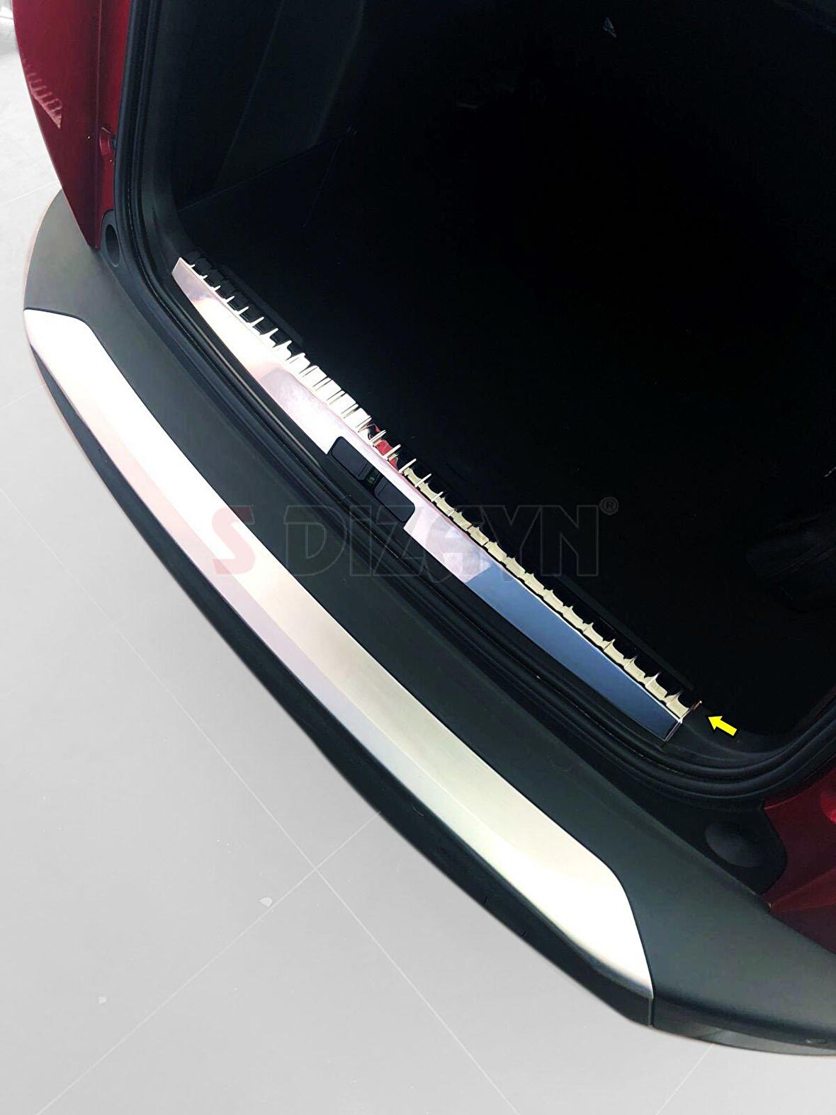 Peugeot 2008 Krom Bagaj Eşiği 2020 Üzeri