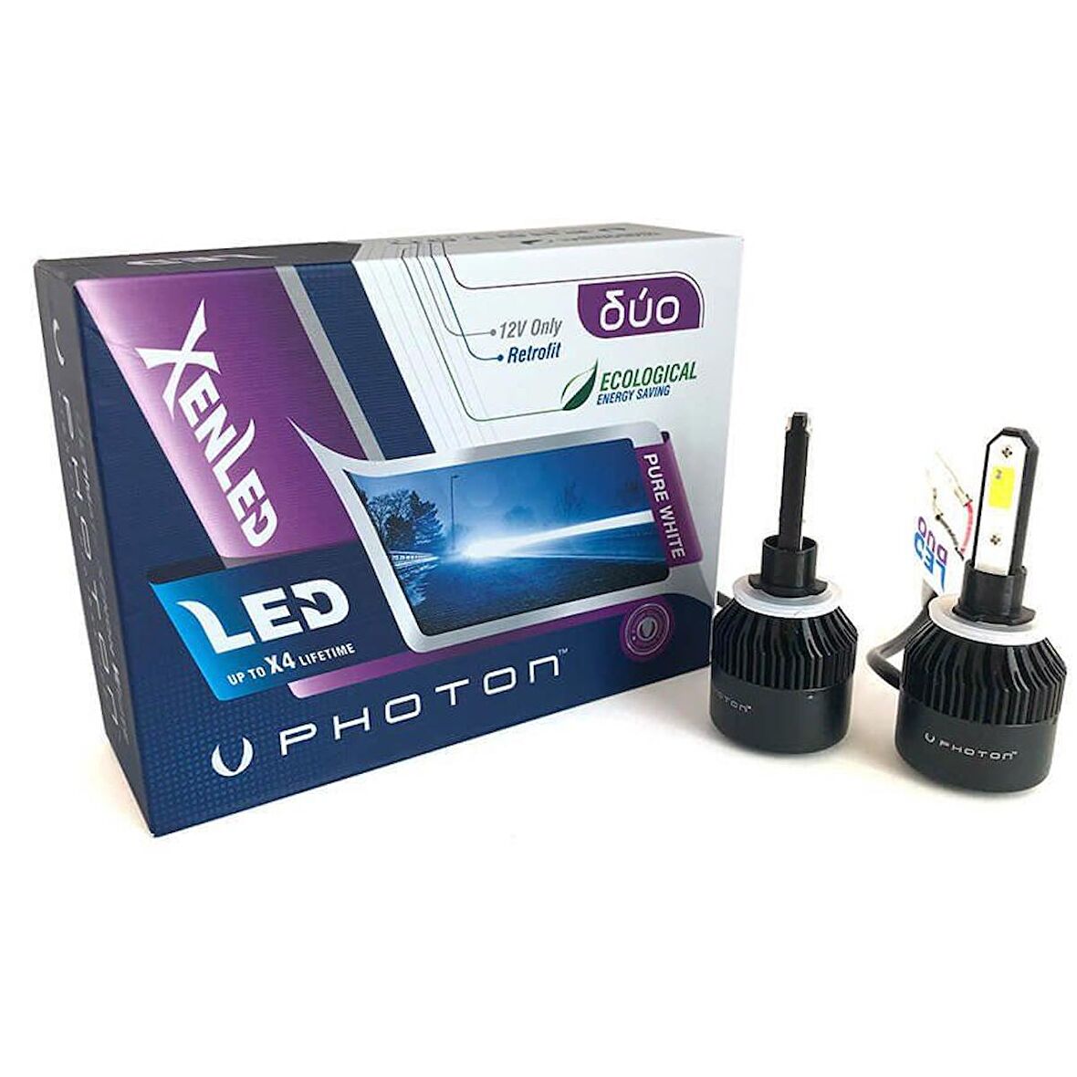 Duo H27 12V Led Headlight