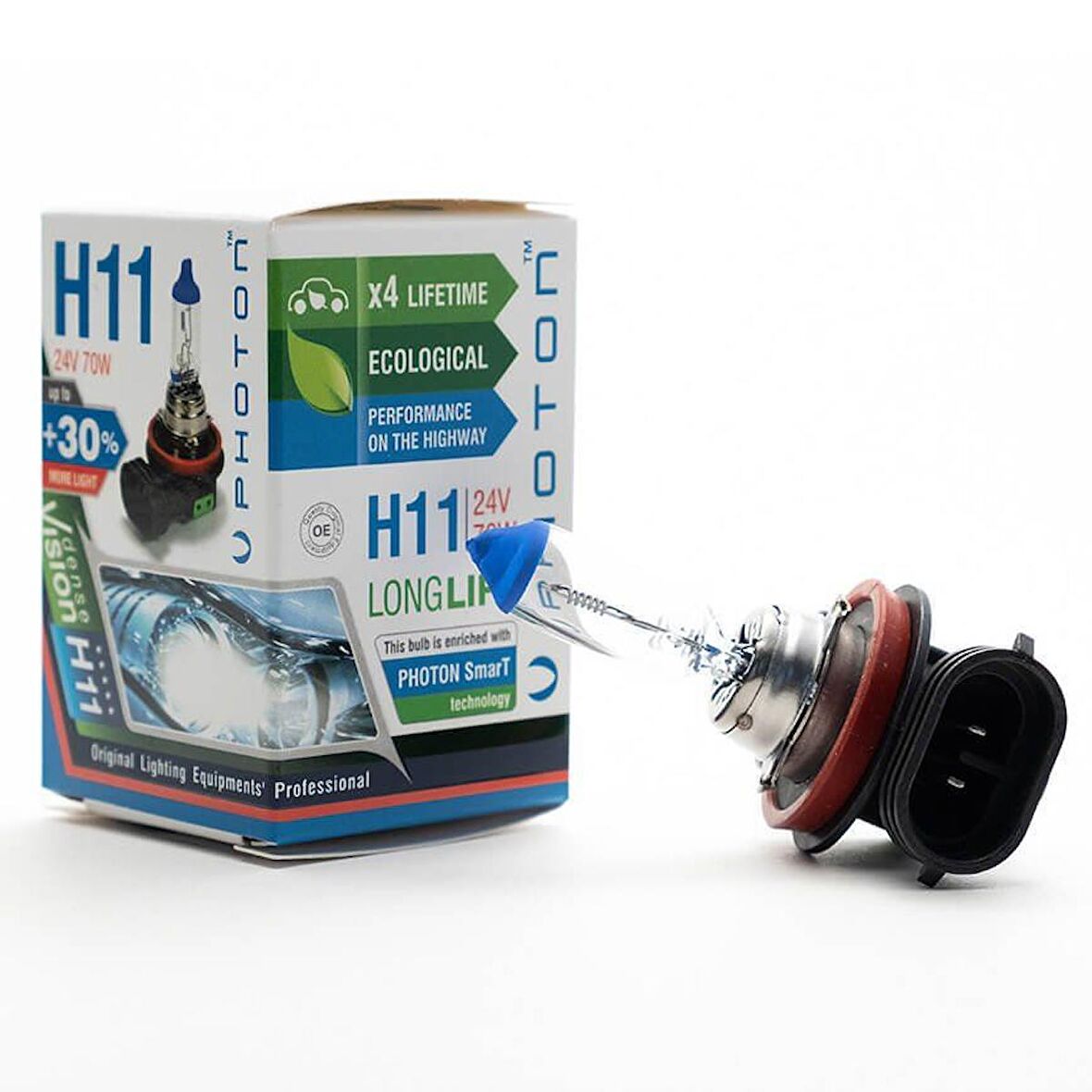 H11 24V 70W Pr Ll +%30 Fazla Işık