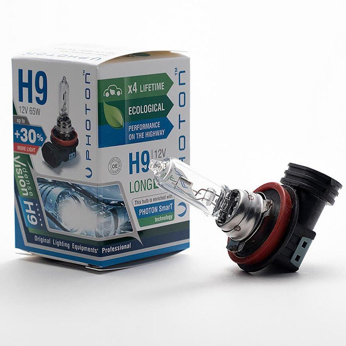H9 12V 65W Pr Ll +%30 Fazla Işık