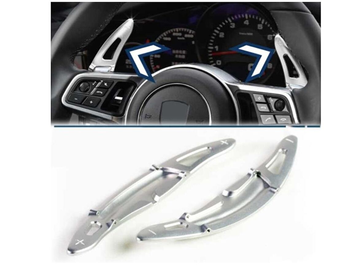 Porsche Panamera 2017+ / Macan 2014+ / Cayenne 2015+ / 718 2016+ / 911 2016+ Paddle Shıft (F1 Vıtes)