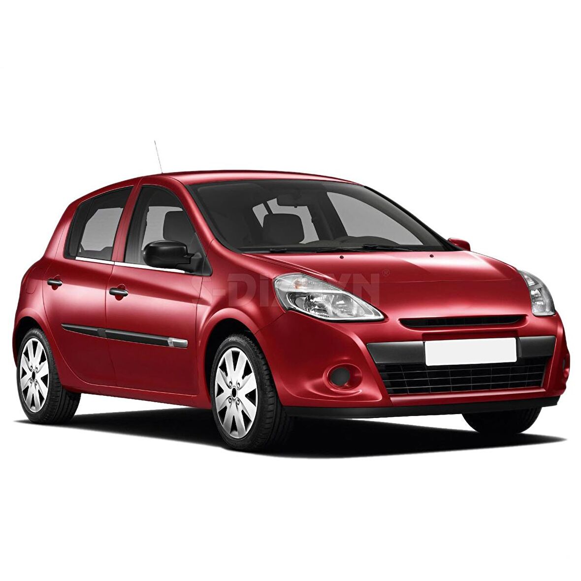 Renault Clio 3 Hb Krom Cam Çıtası 4 Prç 2006-2012