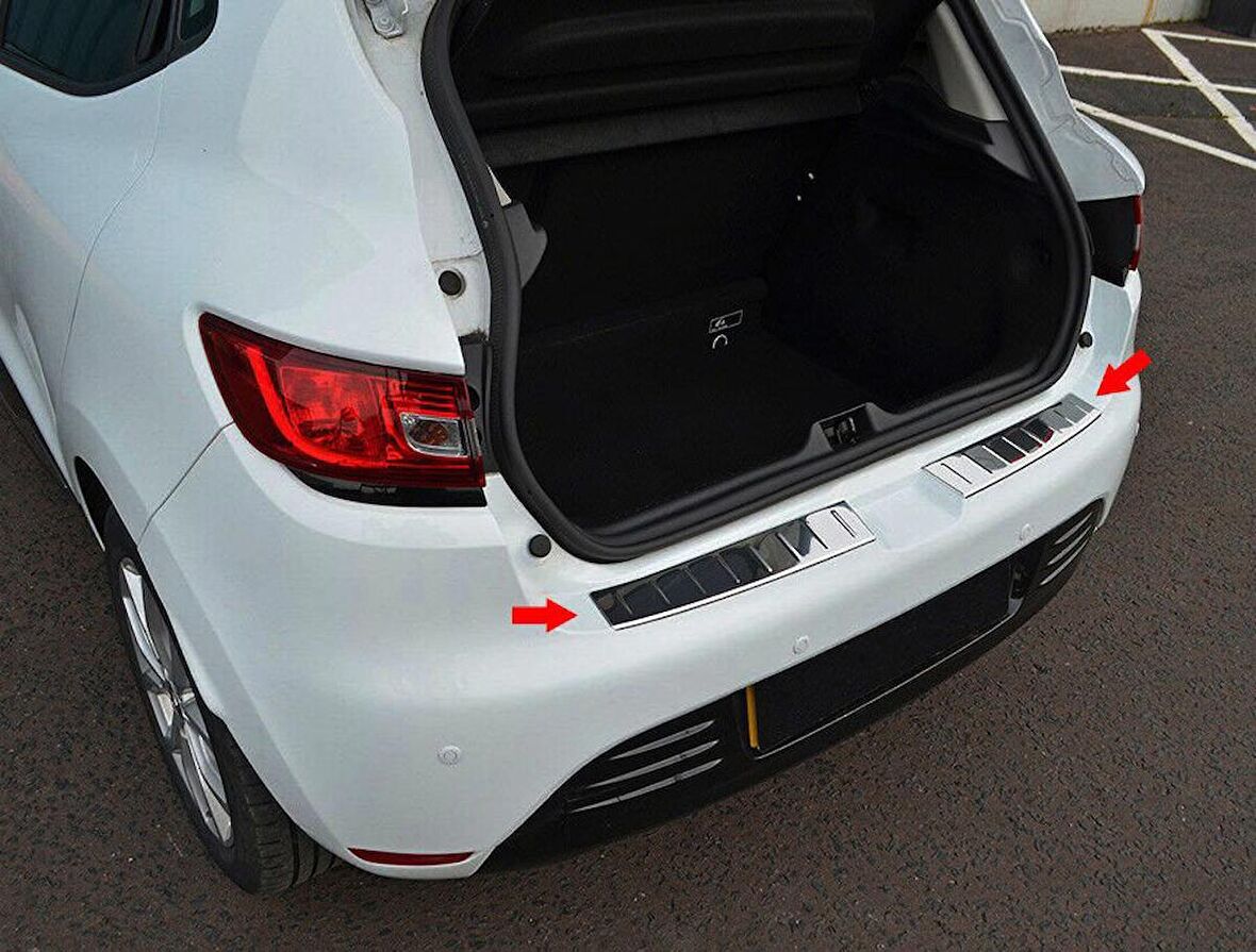Renault Clio 4 Hb Krom Arka Tampon Eşiği 2012 Üzeri