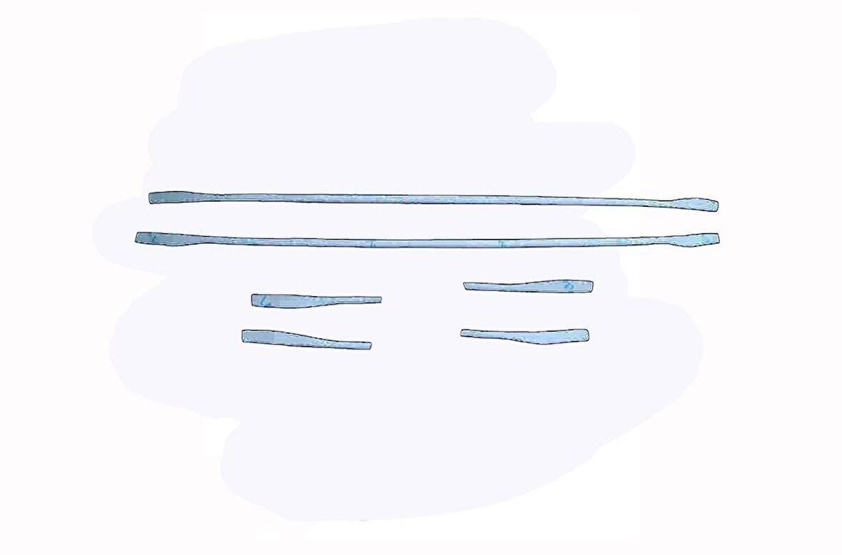 Renault Clio 4 Ön Tampon Çıtası 6 Prç Krom 2013-2016