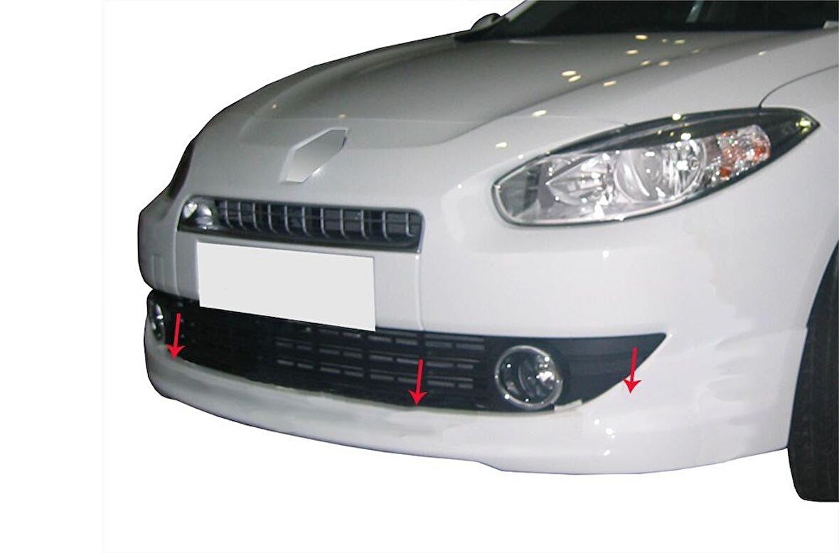 Renault Fluence SM3 Ön Tampon Altı Fiber 2010 ve Sonrası