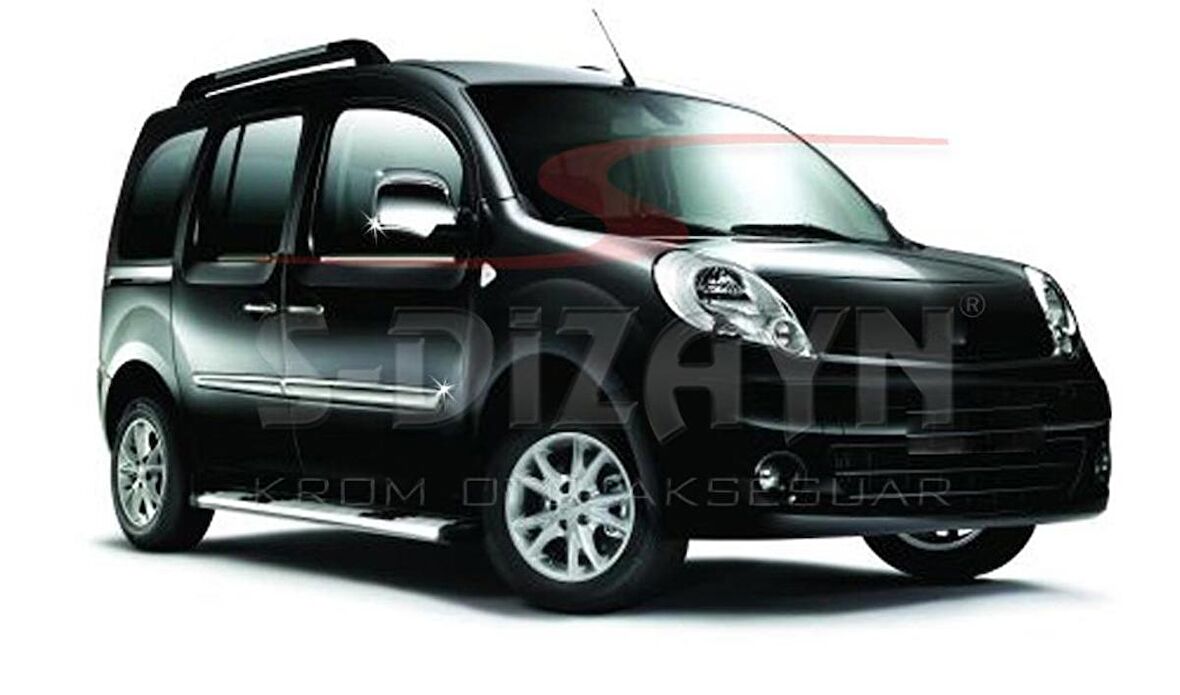 Renault Kangoo Krom Yan Kapı Çıtası 4 Prç 2008-2011