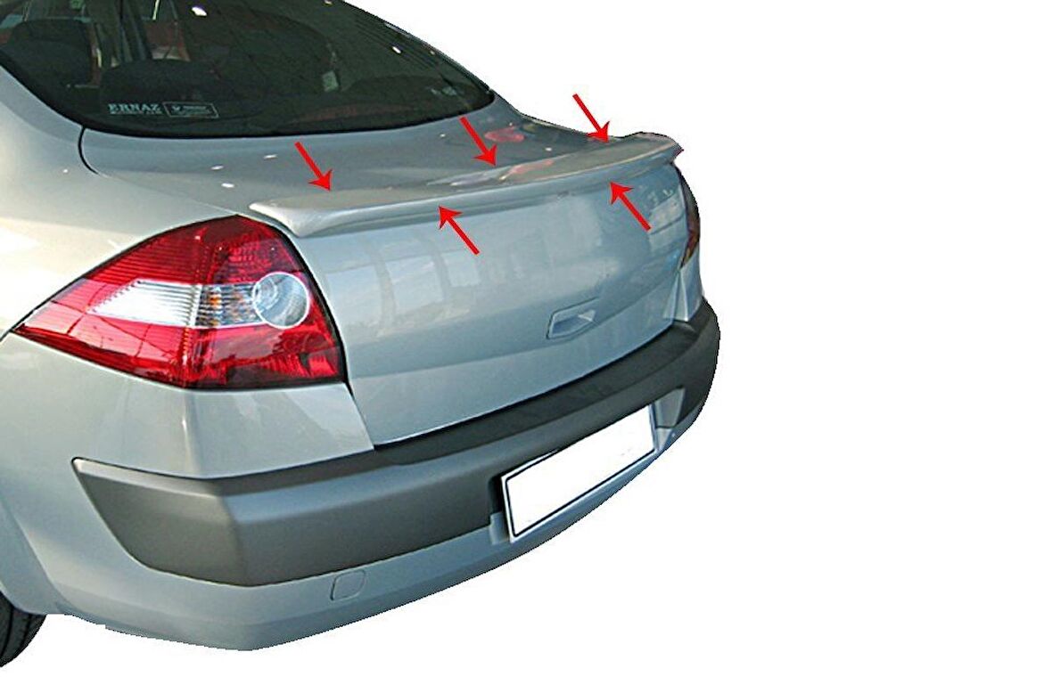 Renault Megane 2 SD Spoiler Bagaj Gt Fiber 2003-2008