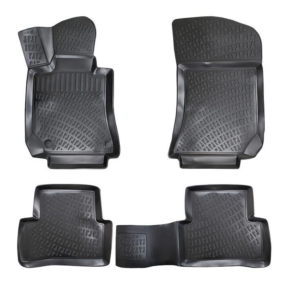 Rizline Mercedes E Serisi W212 2010 Sonrası 3D Havuzlu Paspas