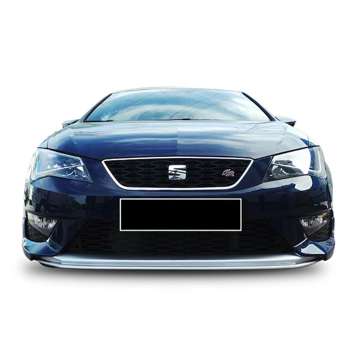Seat Leon Mk3 - 5F (2013-2016) Fr Uyumlu Dynamic Ön Tampon Ek (Plastik)