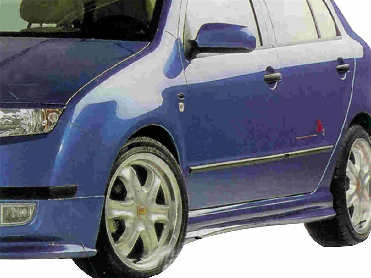 Skoda Fabia 1 6Y HB Marşpiyel 2 Prç Fiber 1999-2007