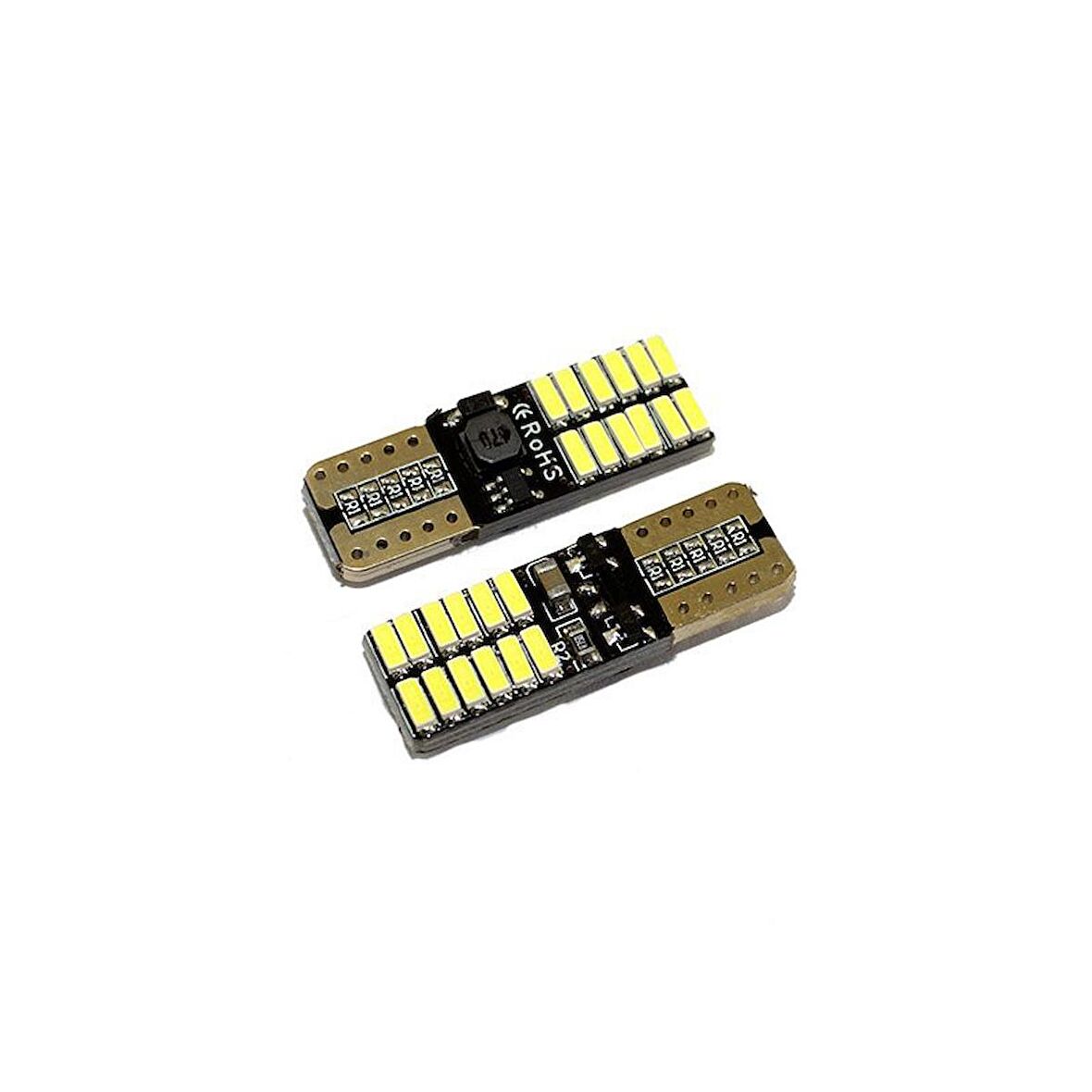 T10 Led Ampul Canbus'Lı Buz Mavi 2'Li Set 12V / Laam627-2