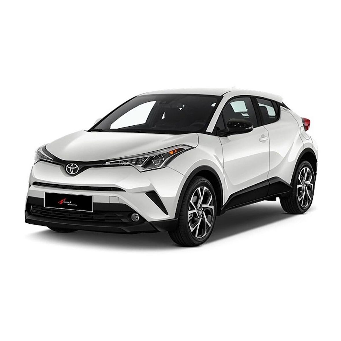 Toyota Chr 2016 Sonrası Batman Yarasa Ayna Kapağı (Piano Black)
