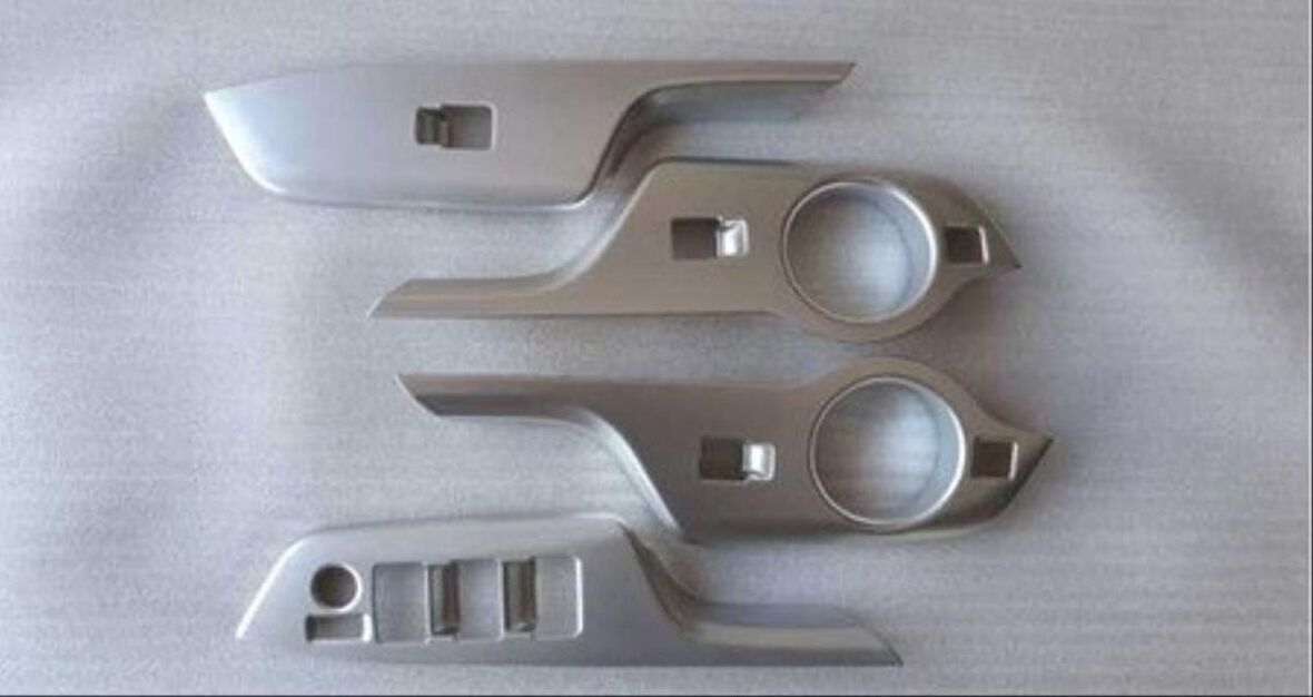 Toyota C-Hr 2016-2019 Kapı Kolçak Kaplama Sılver (Advance Model)