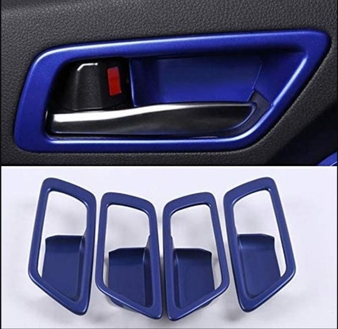 Toyota C-Hr 2016-2019 Kolçak İç Kaplama Mavi